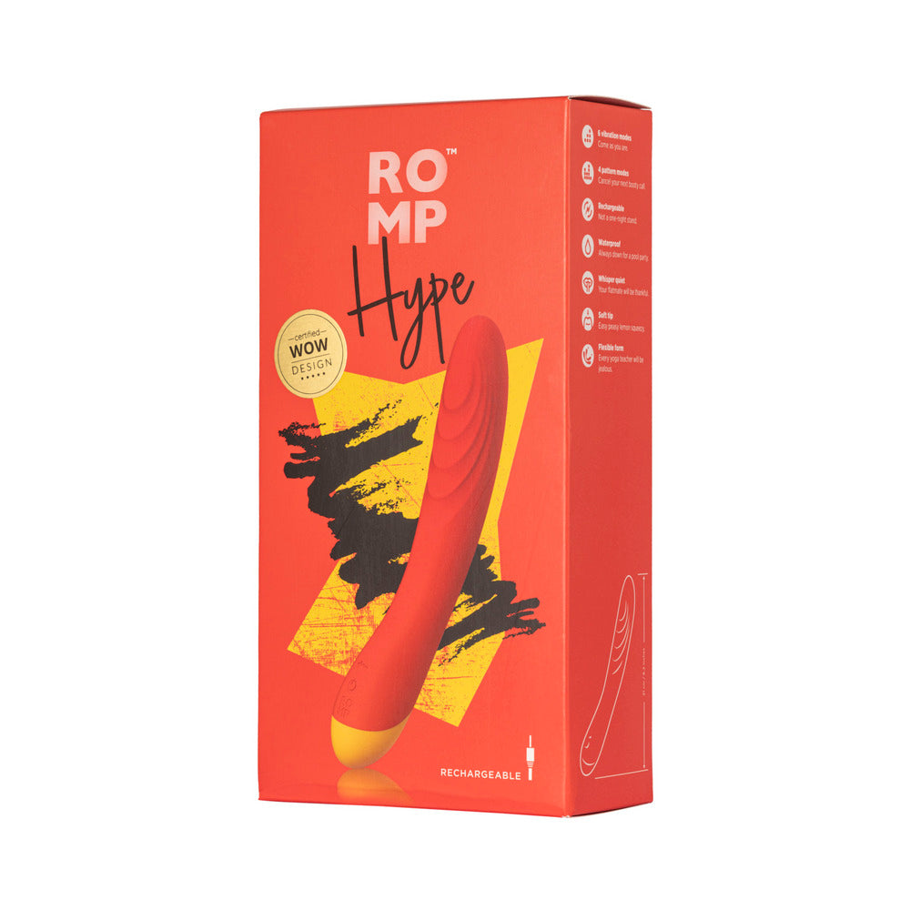 ROMP Hype G Spot Vibrator - Red