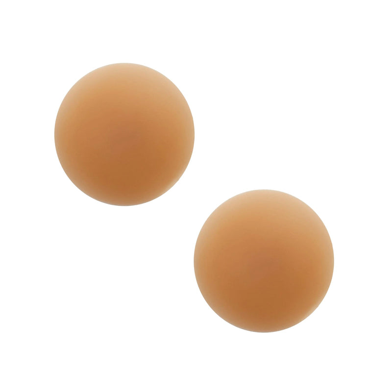 Neva Nude Yummy Skin Invisible Reusable Silicone Pasties - Mocha O/S