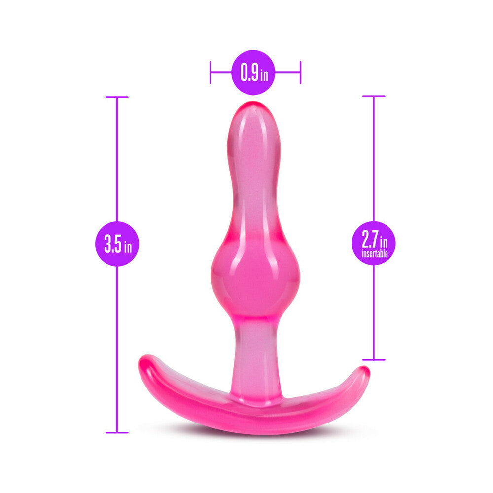 B Yours. Curvy Anal Plug-Pink