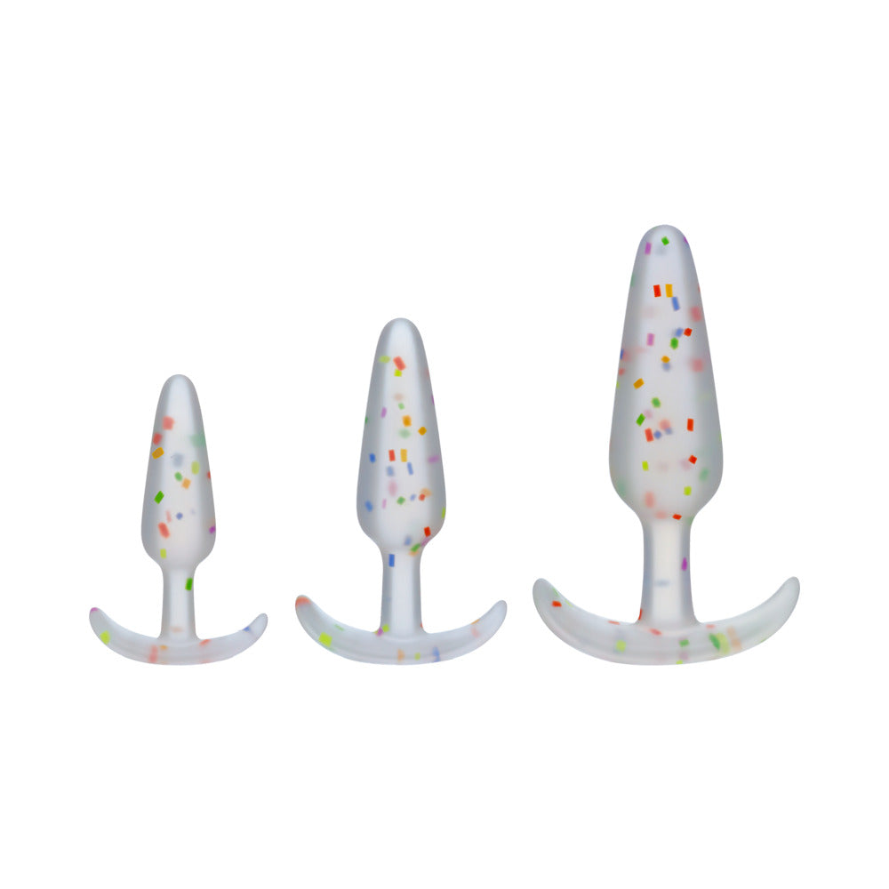 Mood Pride Anal Trainer Set - Multi Colored Set of 3