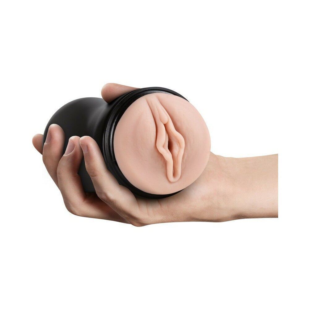 Blush M for Men Soft & Wet Pussy with Pleasure Orbs Self Lubricating Stroker - Vanilla