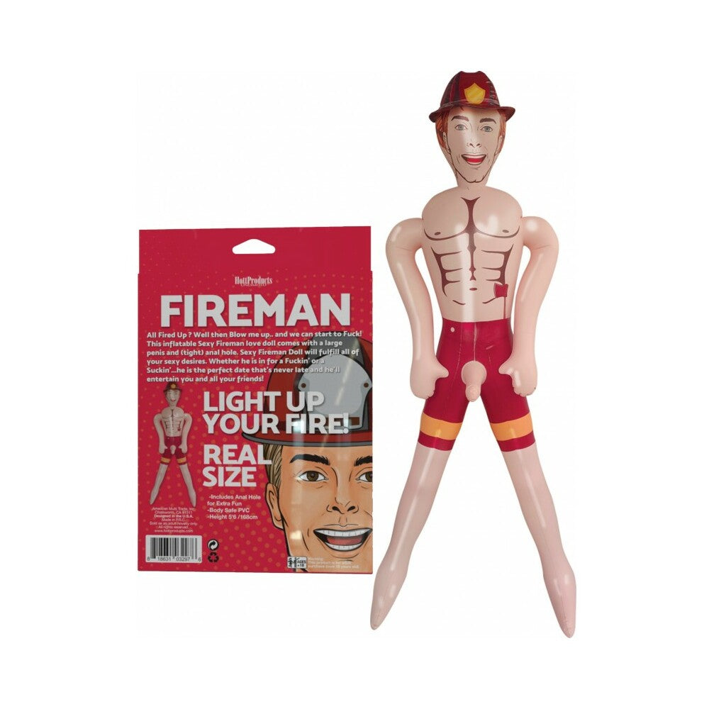 Inflatable Party Doll - Fireman