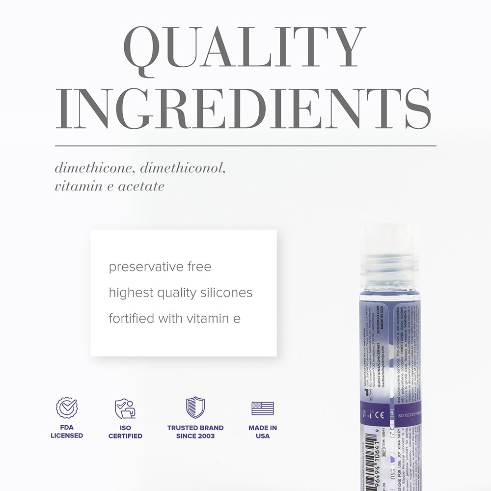 JO Xtra Silky Thin Silicone - Original Lubricant 1 oz