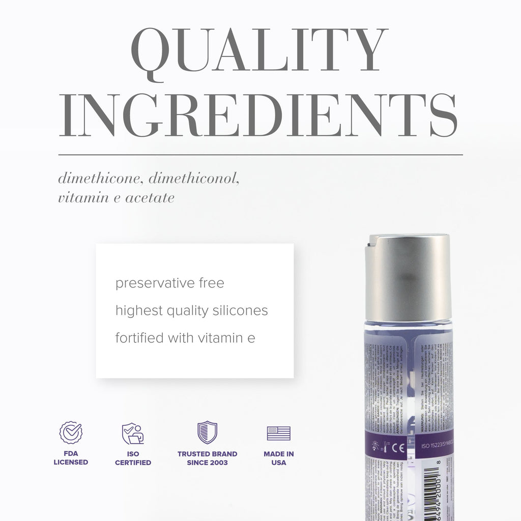 JO Xtra Silky Thin Silicone - Original Lubricant 2 oz
