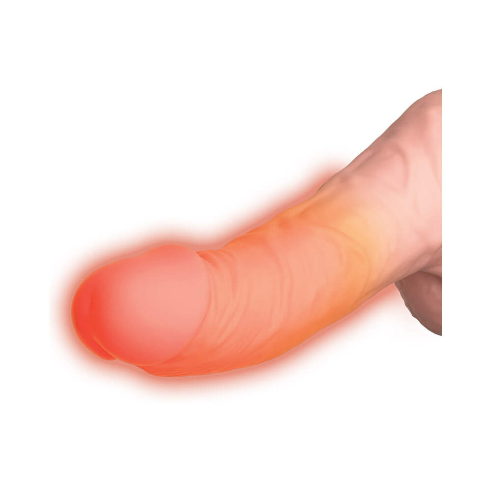 King Cock Plus Thrusting Cock With Balls-Light 6.5"