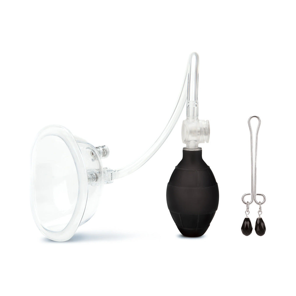 Lux Fetish Deluxe Pussy Pump w/Quick Release Valves