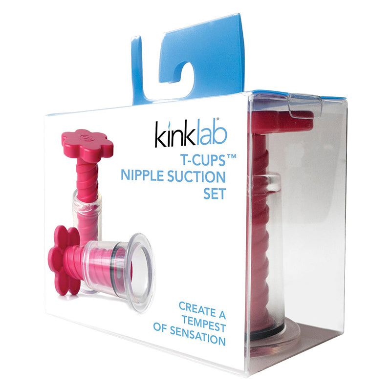 KinkLab T-Cup Nipple Suction Set