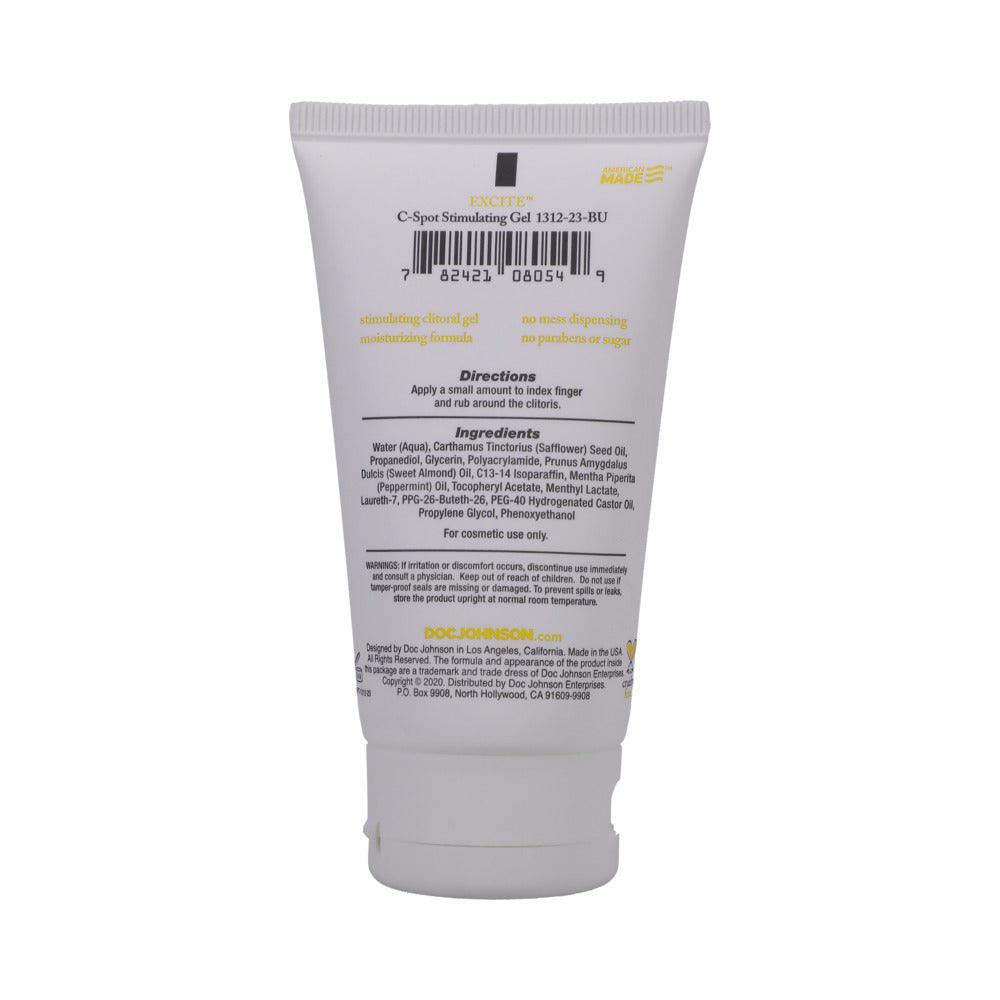 Intimate Enhancements Excite C Spot Stimulating Gel - 2 oz Boxed