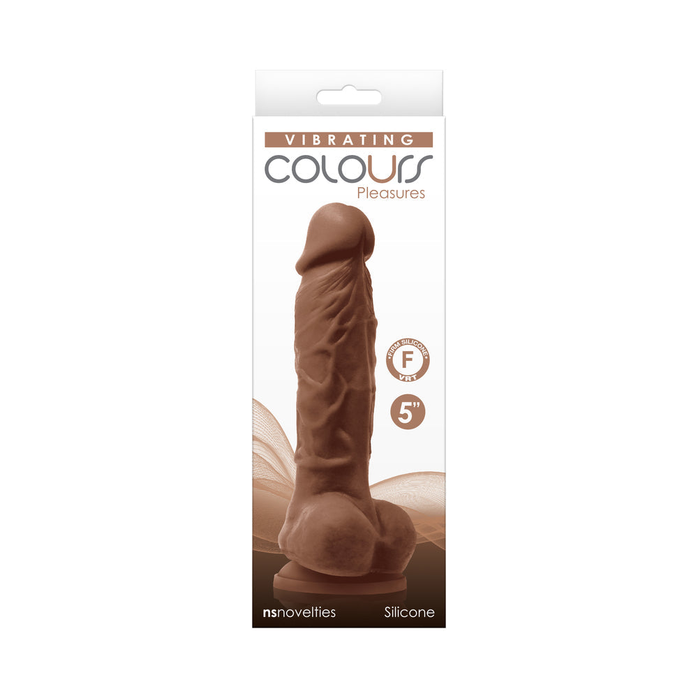 Colours Pleasures Vibrating-Brown 5"