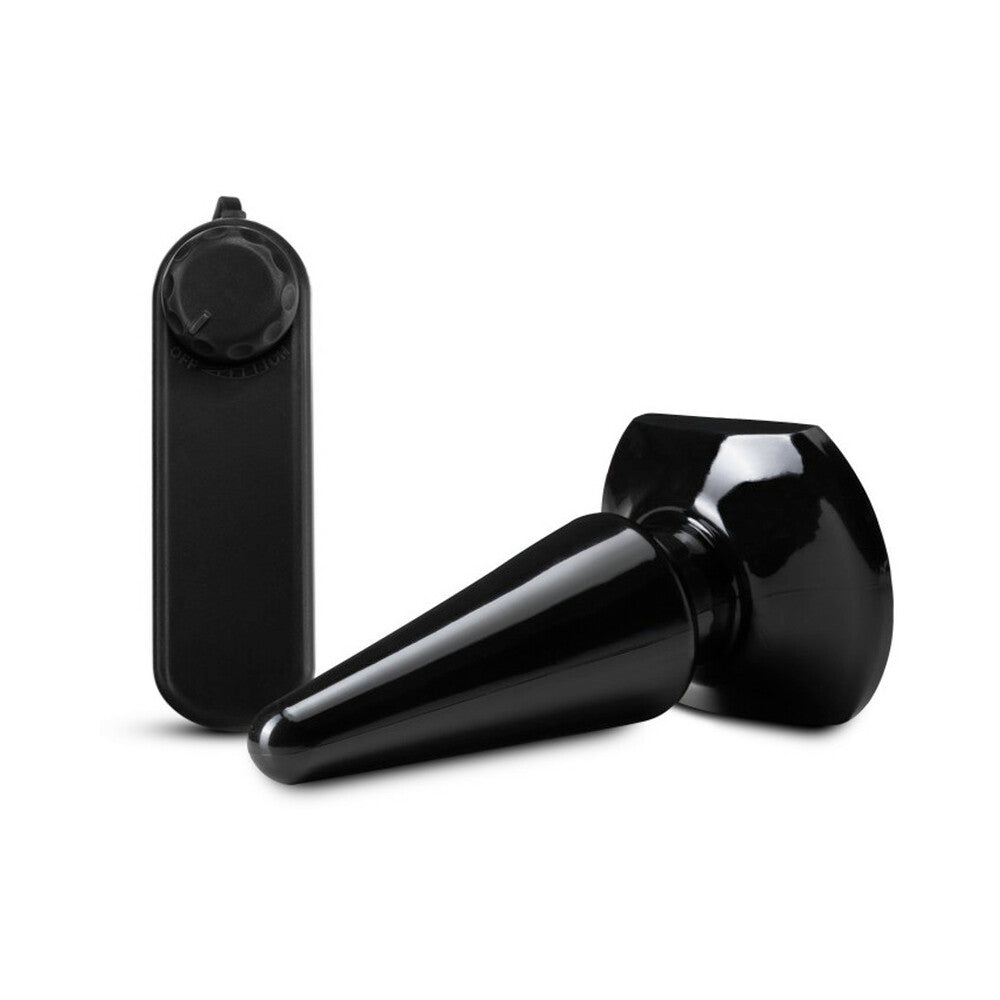 Anal Adventures Basic Vibrating Anal Pleaser Black