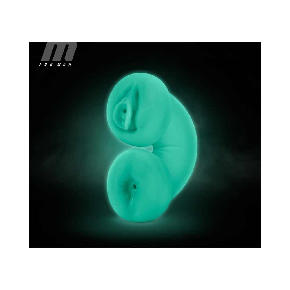M for Men Soft and Wet Double Trouble Glow in the Dark Vanilla