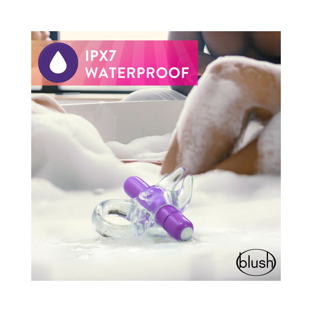 Play with Me Bull Vibrating C-Ring-Purple