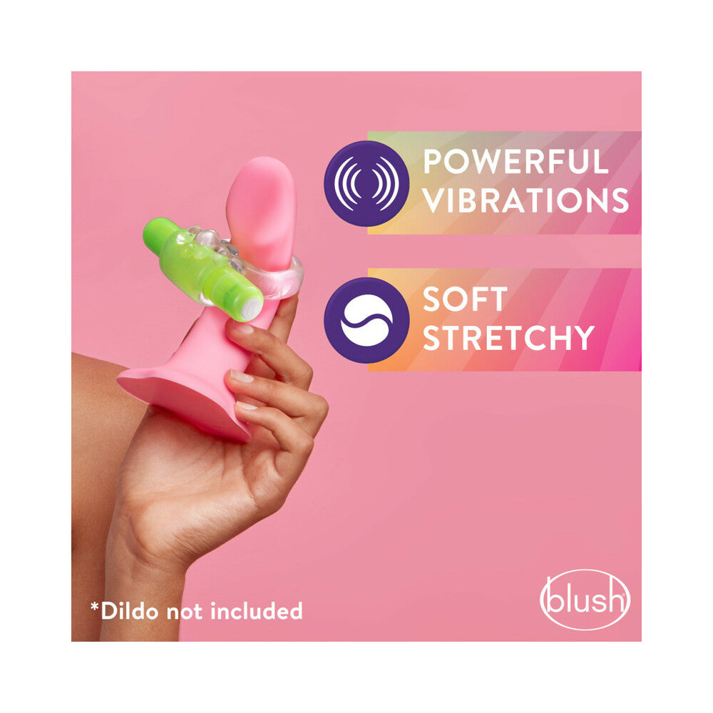 Play with Me Teaser Vibrating C-Ring–Green