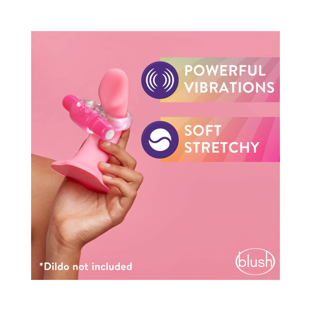 Play with Me Teaser Vibrating C-Ring–Pink