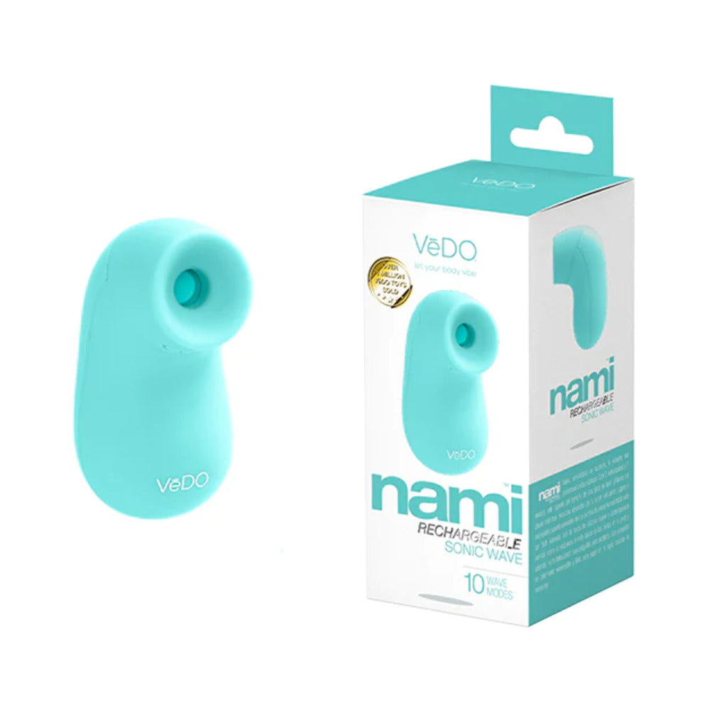 VeDo Nami Rechargeable Sonic Wave - Tease Me Turquoise