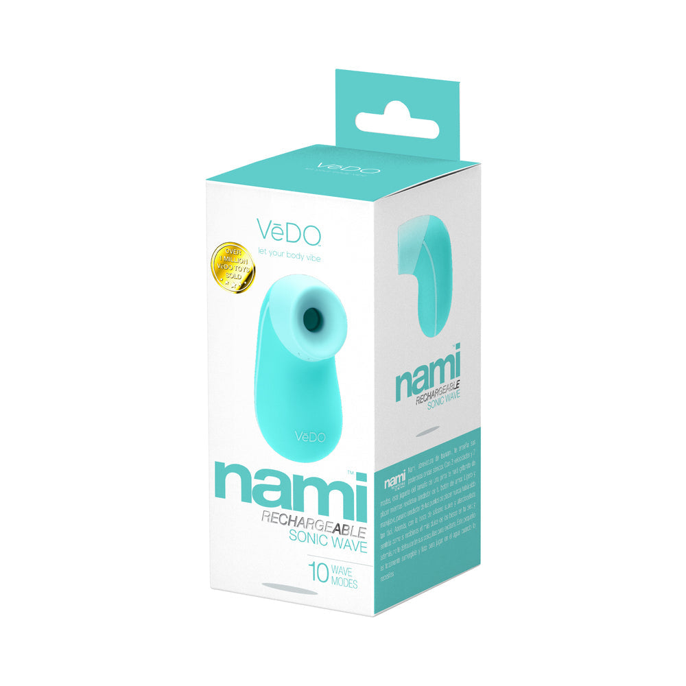 VeDo Nami Rechargeable Sonic Wave - Tease Me Turquoise