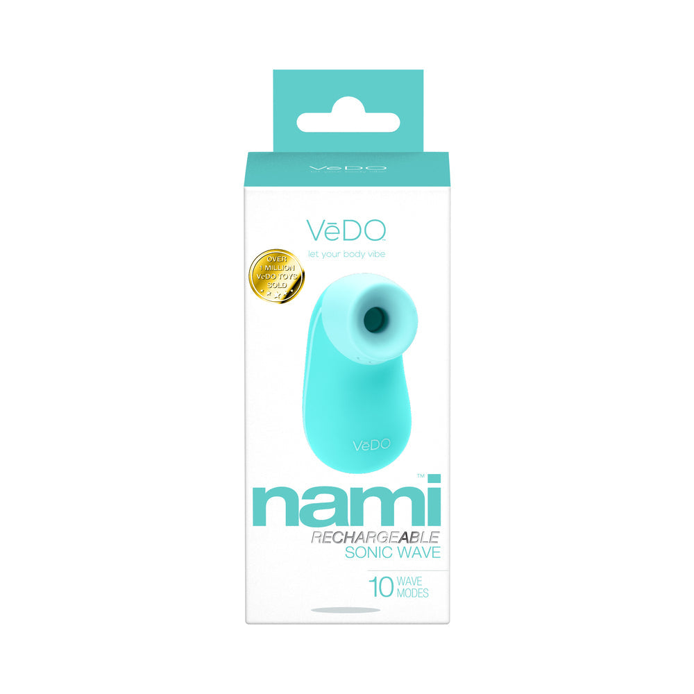 VeDo Nami Rechargeable Sonic Wave - Tease Me Turquoise