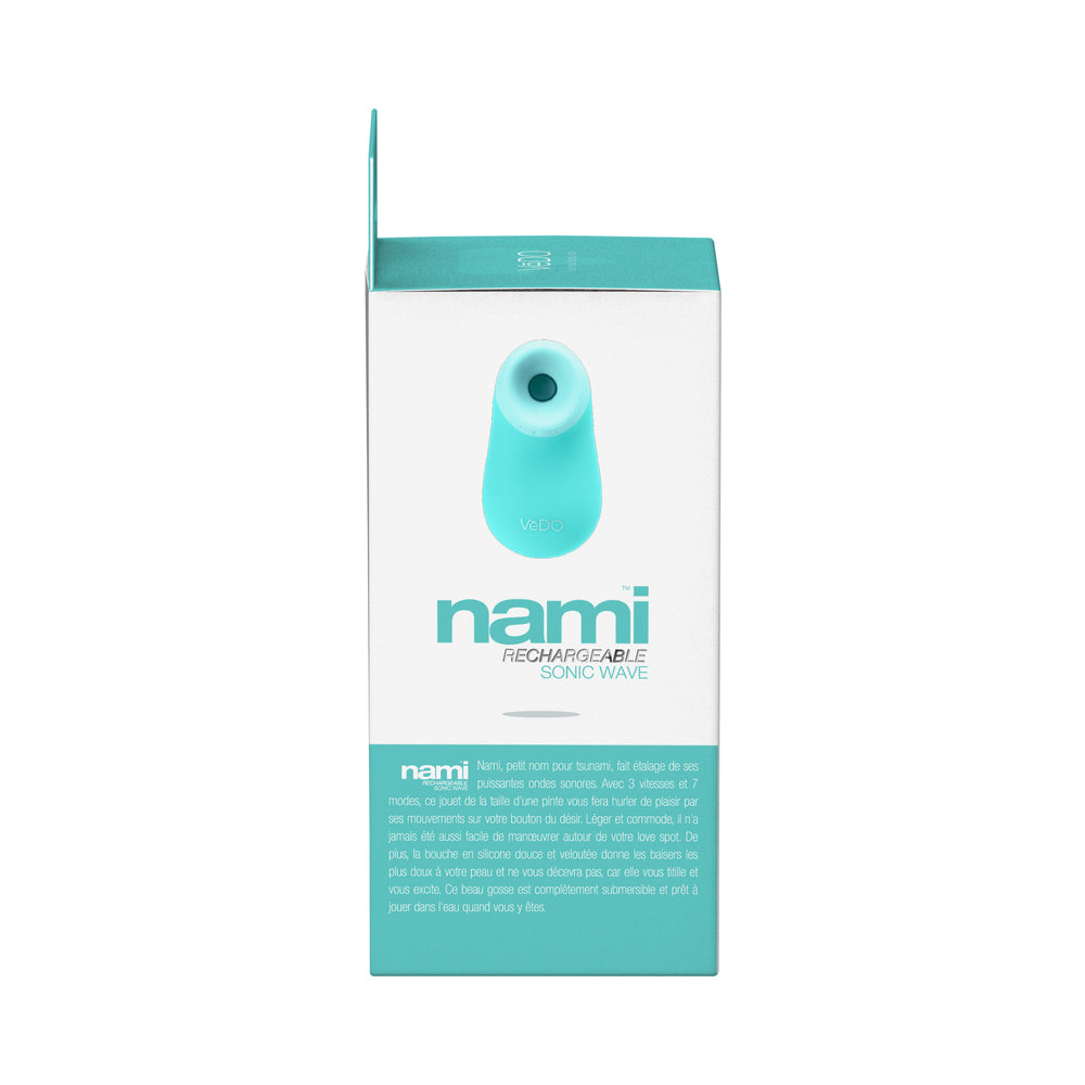 VeDo Nami Rechargeable Sonic Wave - Tease Me Turquoise