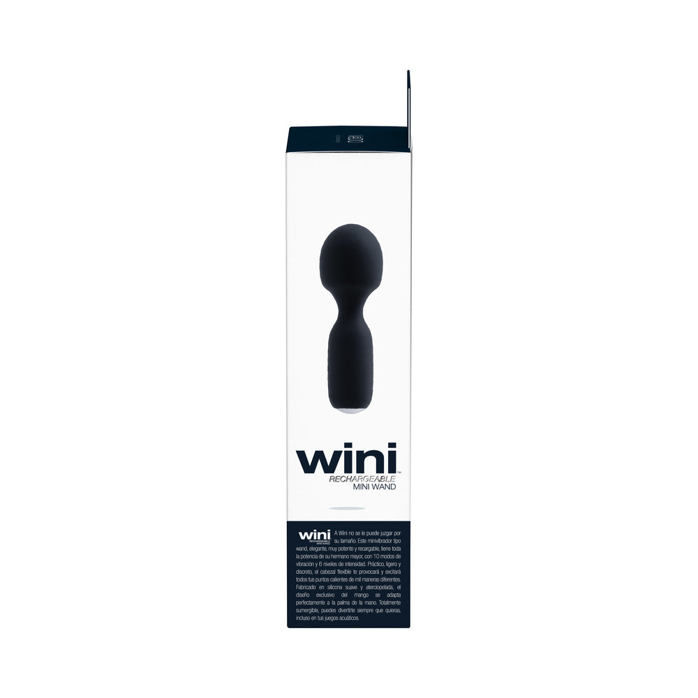 VeDo Wini Rechargeable Mini Wand - Just Black