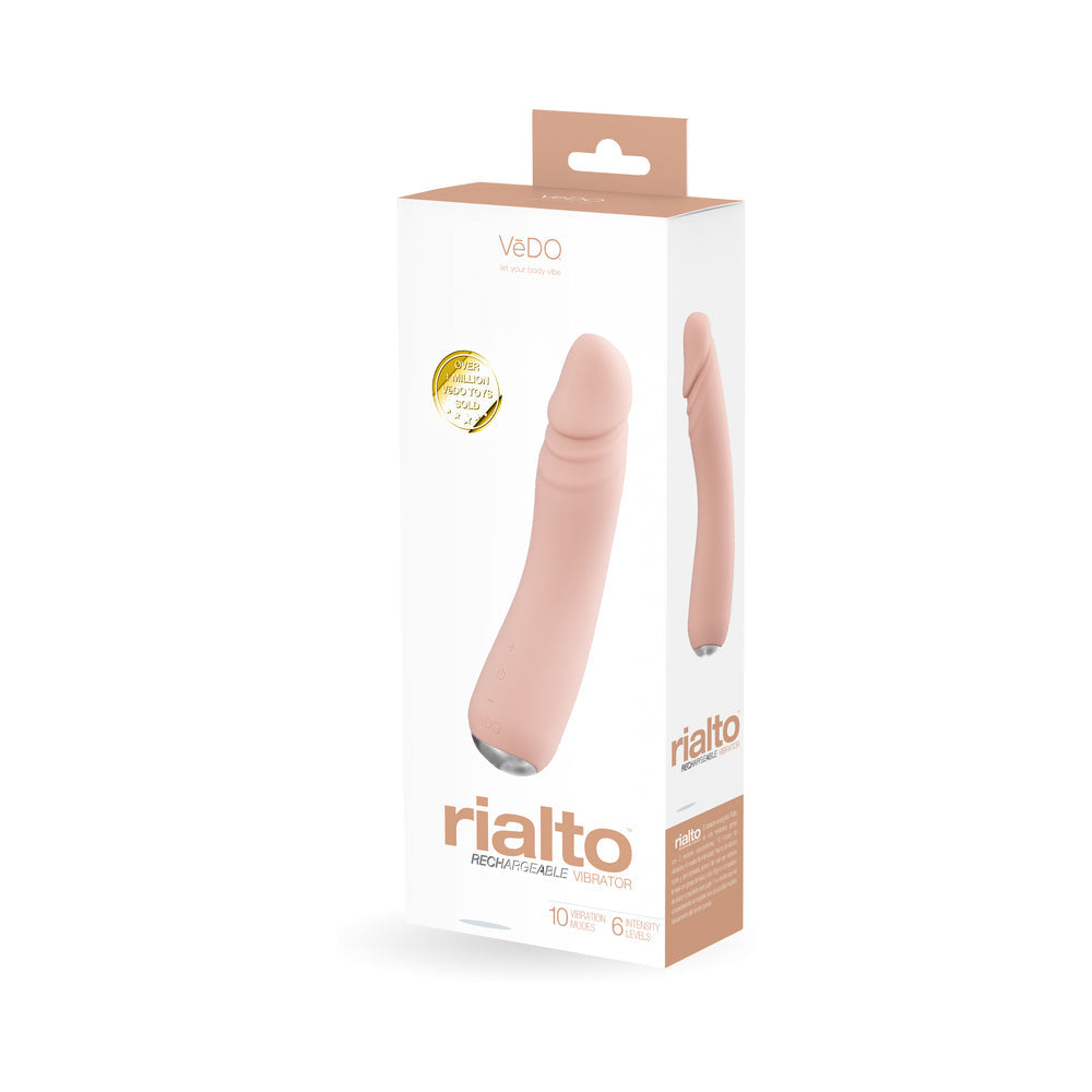VeDO Rialto Rechargeable Vibe - Vanilla