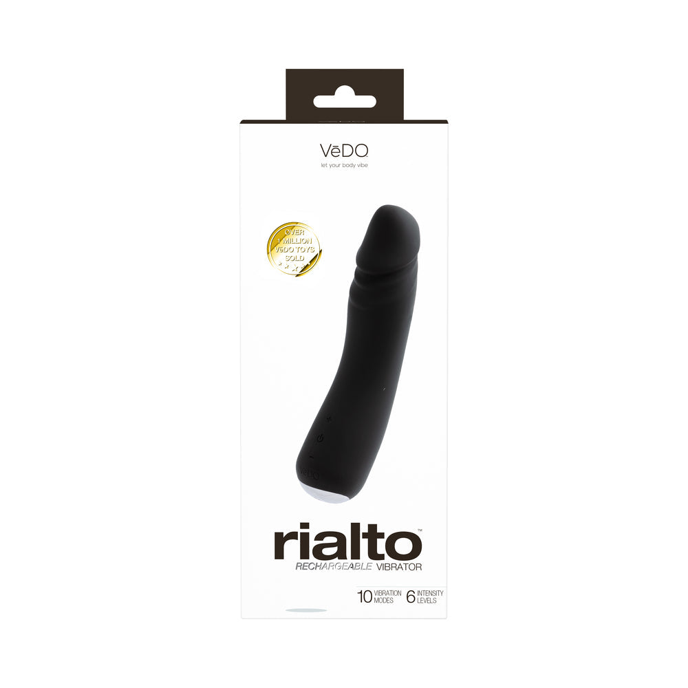 VeDO Rialto Rechargeable Vibe - Black Pearl