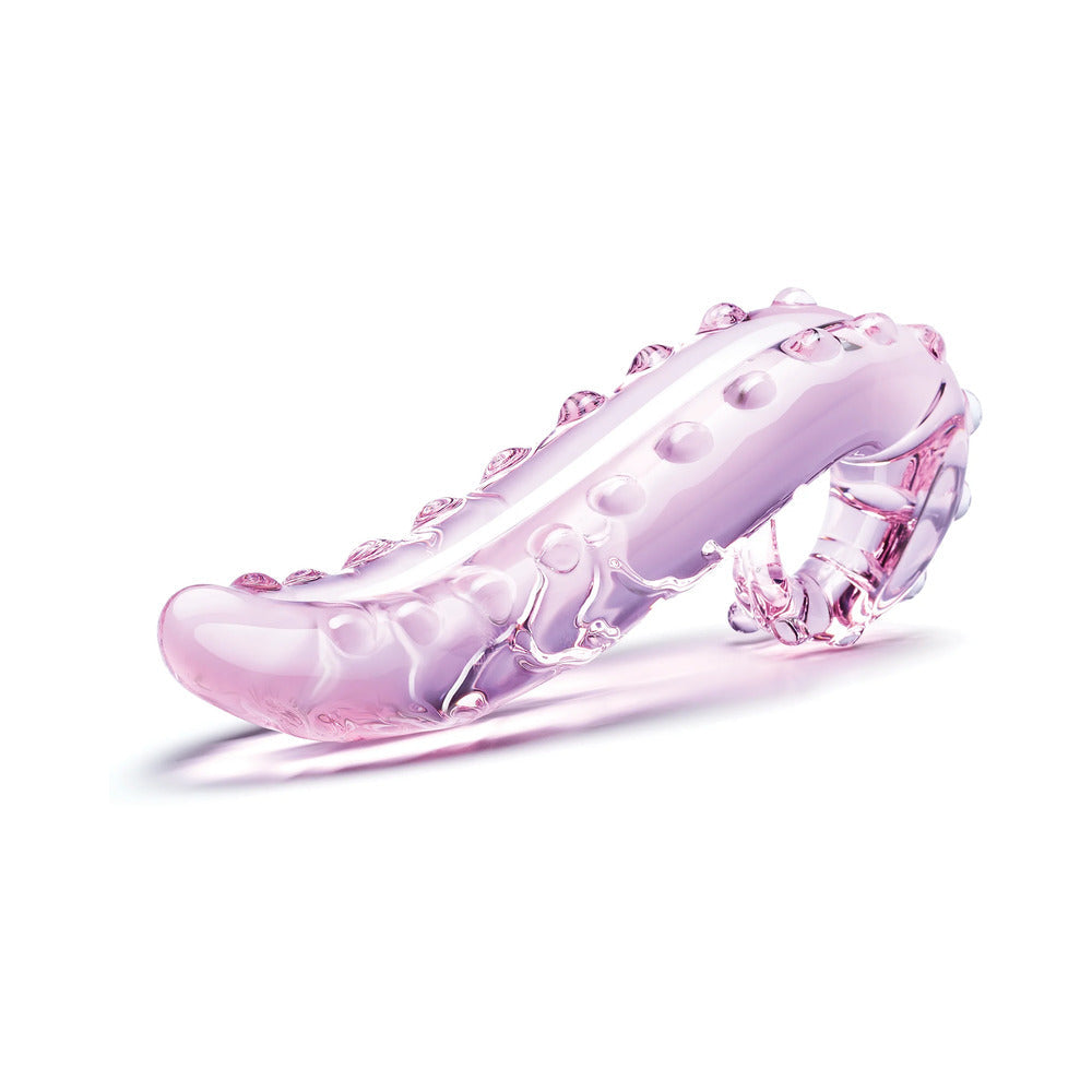 Glas 6" Lick-it Dildo-Pink