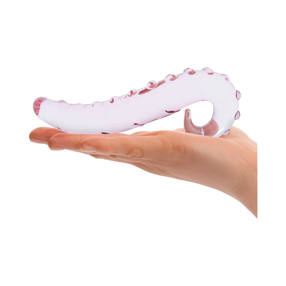 Glas 6" Lick-it Dildo-Pink