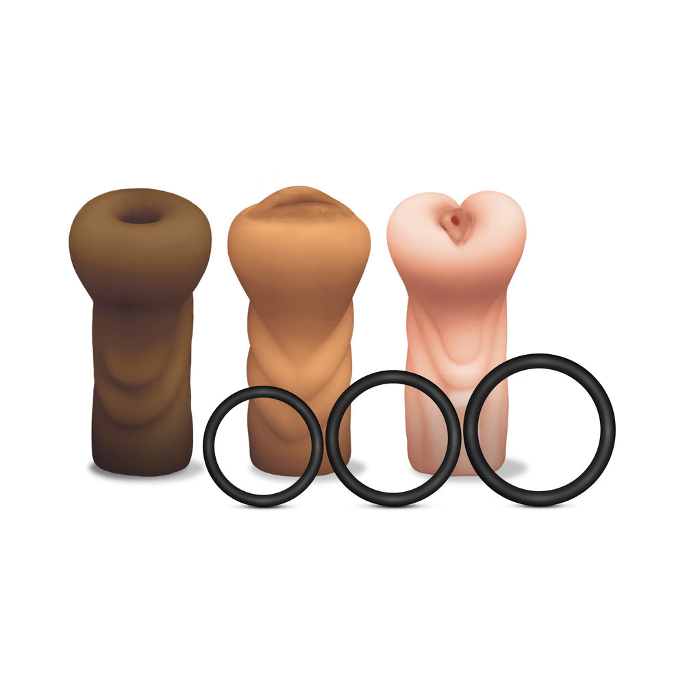 MSTR B8 Stroker Set w/C-Rings - Assorted Pack of 3