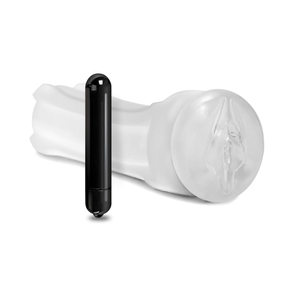 Shower Stroker Vibrating Pussy - Clear