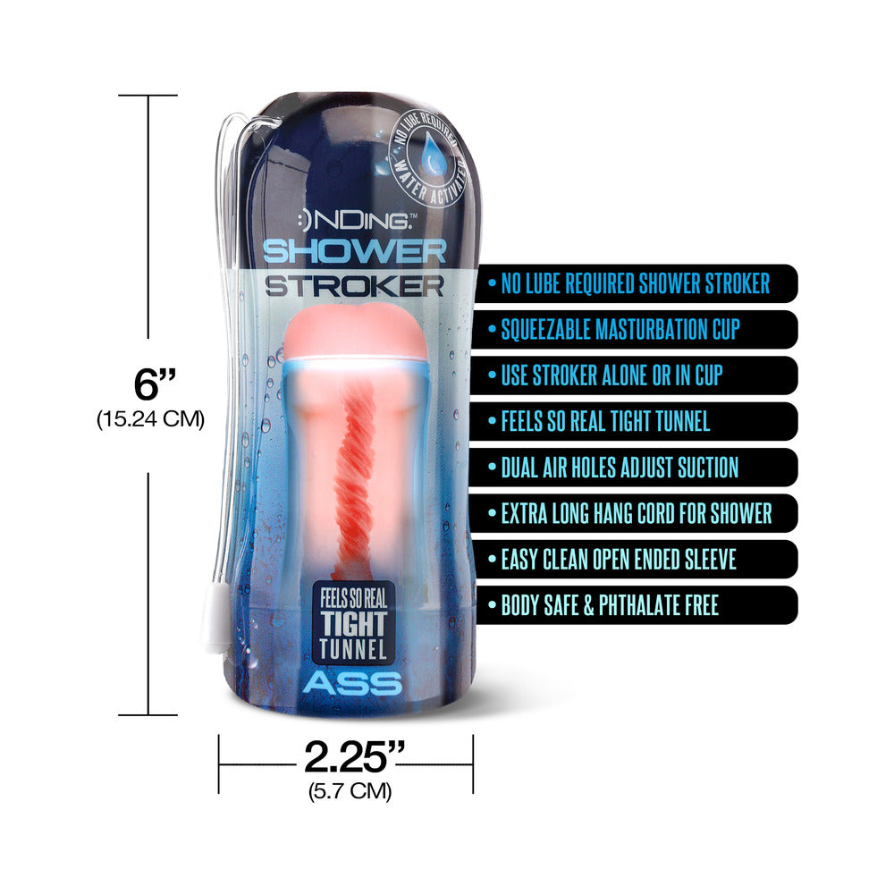 Shower Stroker Ass - Ivory