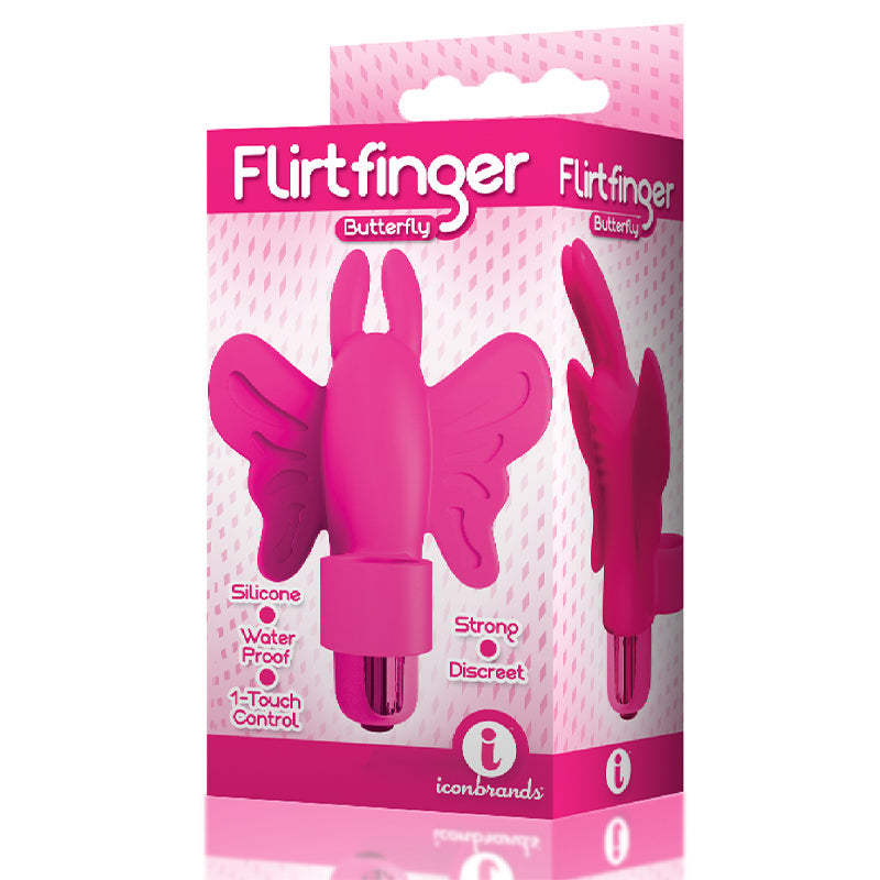 The 9's Flirtfinger Butterfly - Pink
