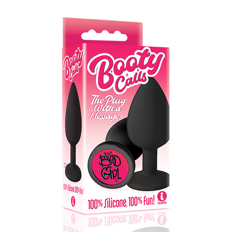 The 9's Booty Talk Bad Girl Plug - Black