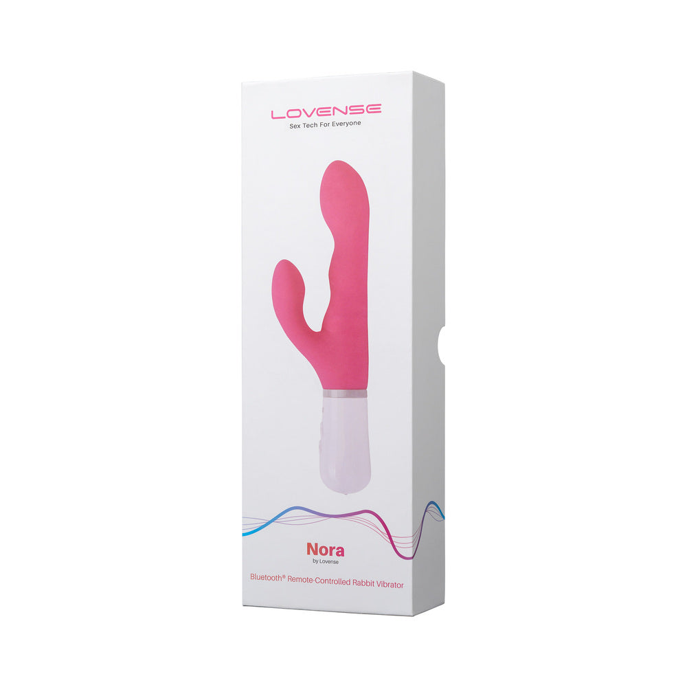 Lovense Nora Rotating Head Rabbit - Pink