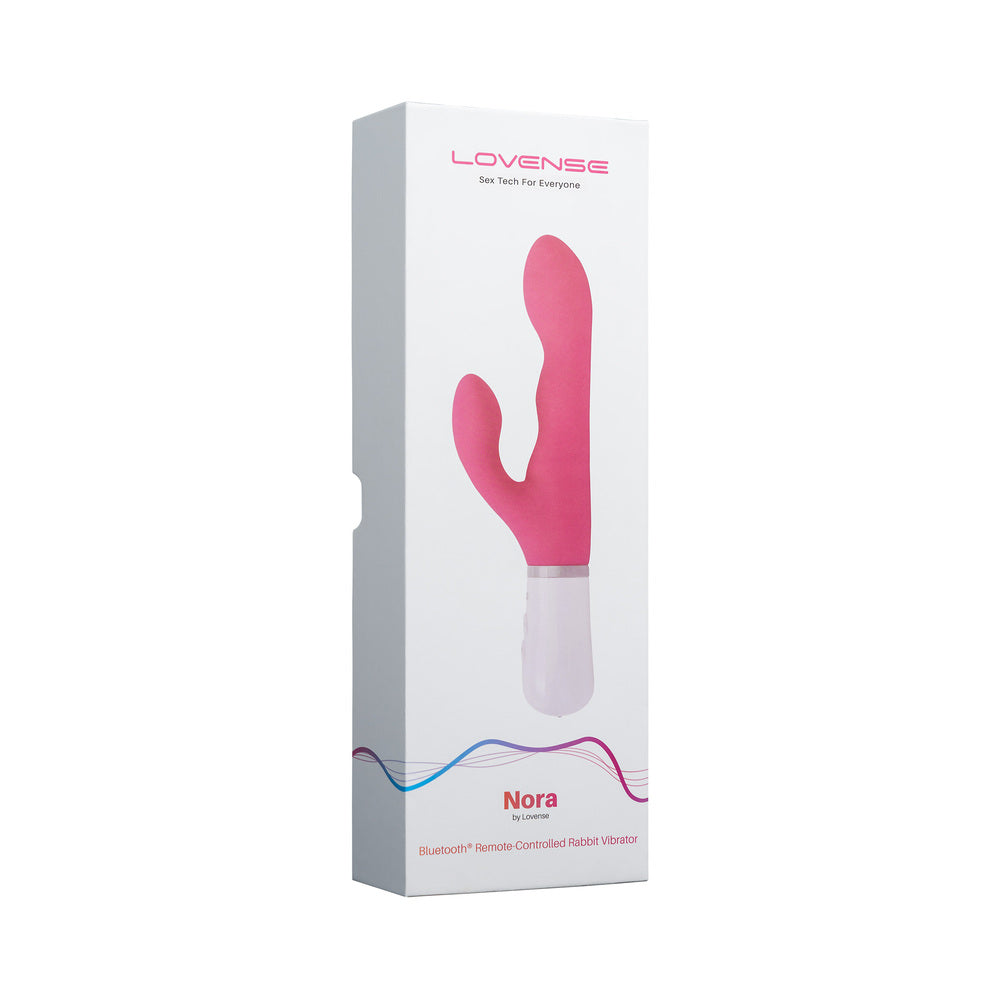 Lovense Nora Rotating Head Rabbit - Pink