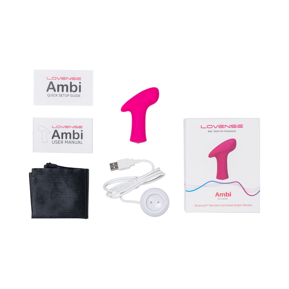 Lovense Ambi Bullet - Pink