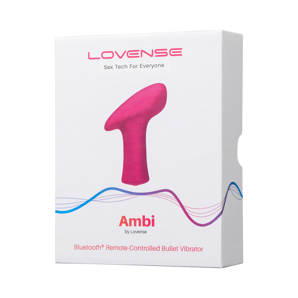Lovense Ambi Bullet - Pink