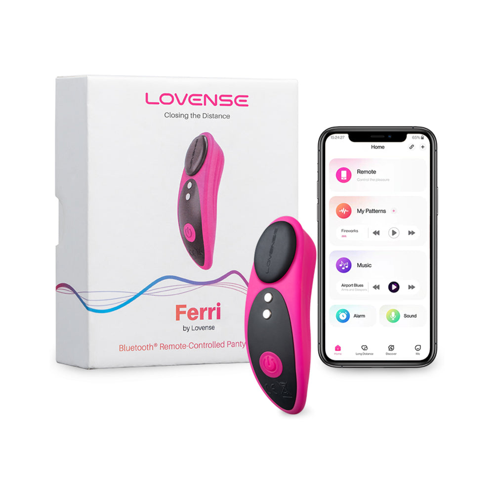Lovense Ferri Panty Vibe - Pink
