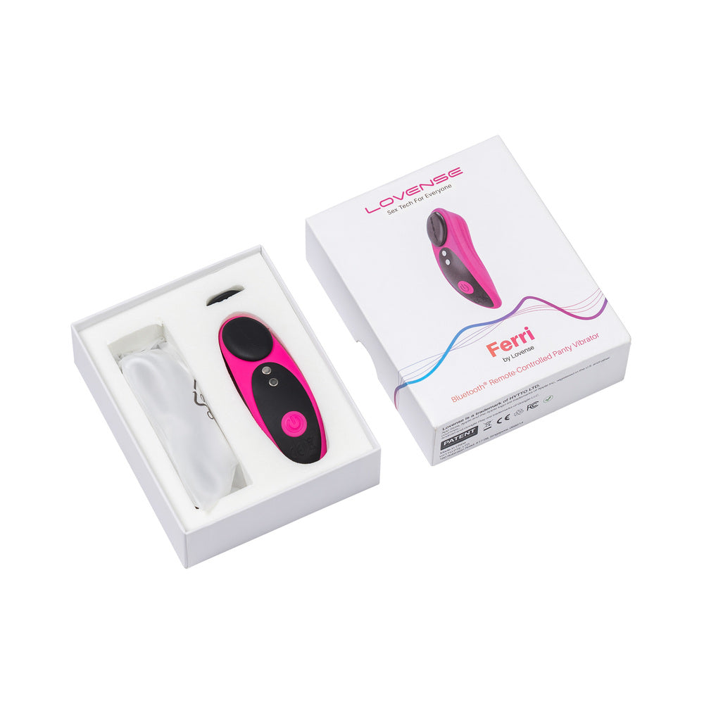 Lovense Ferri Panty Vibe - Pink