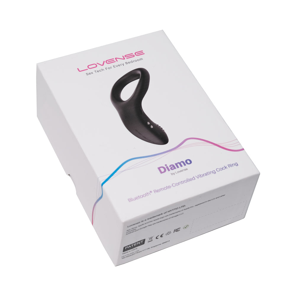 Lovense Diamo Cock Ring - Black