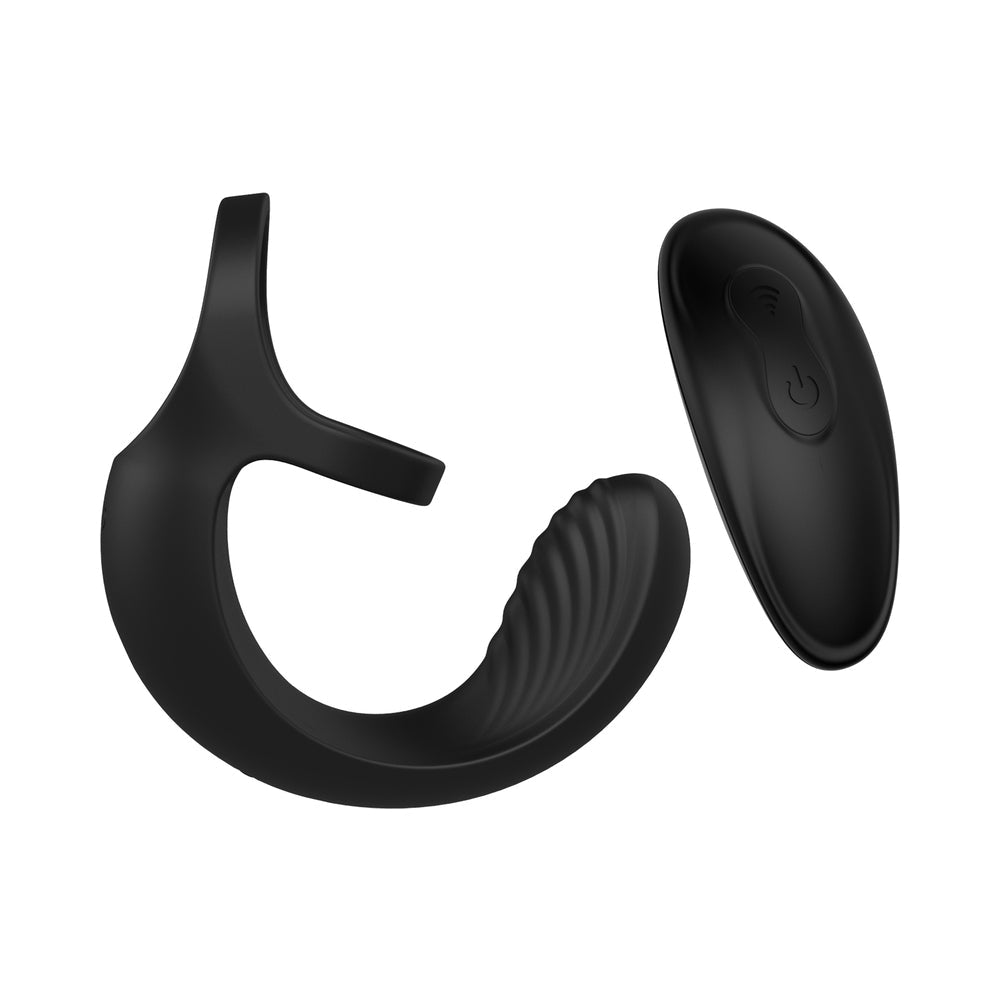 Zero Tolerance Vibrating Ball Cradle w/Remote - Black