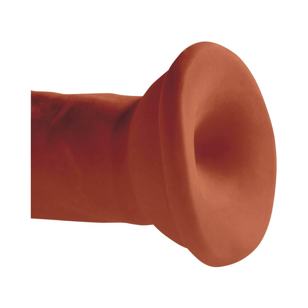 King Cock Plus 6" Triple Density Cock - Brown