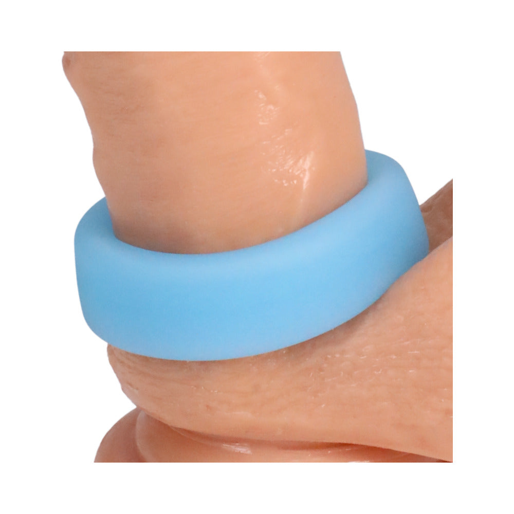 Rock Solid Glow in the Dark Big O Ring - Blue
