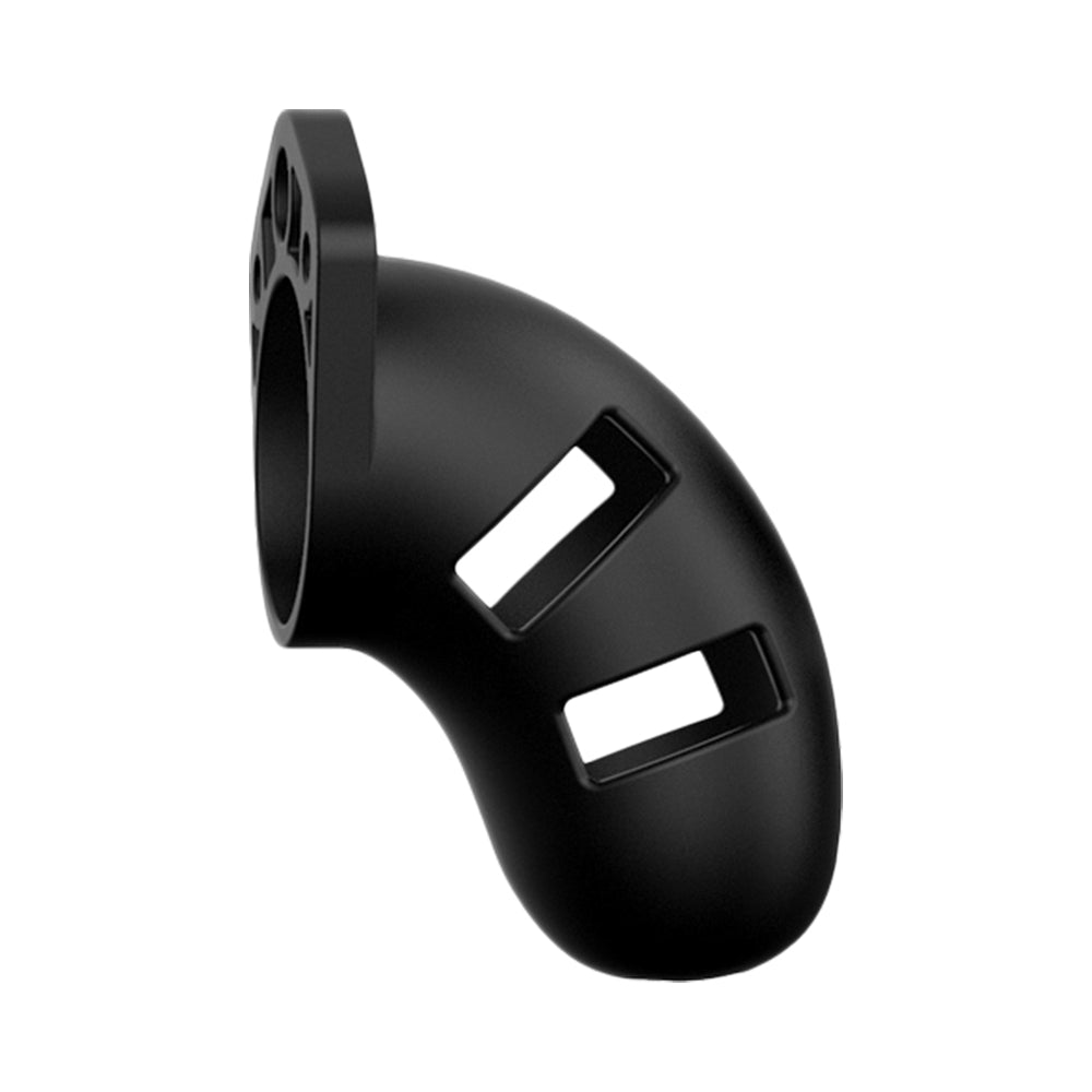 Shots Man Cage Chastity 3.5" Cock Cage Model 20 - Black