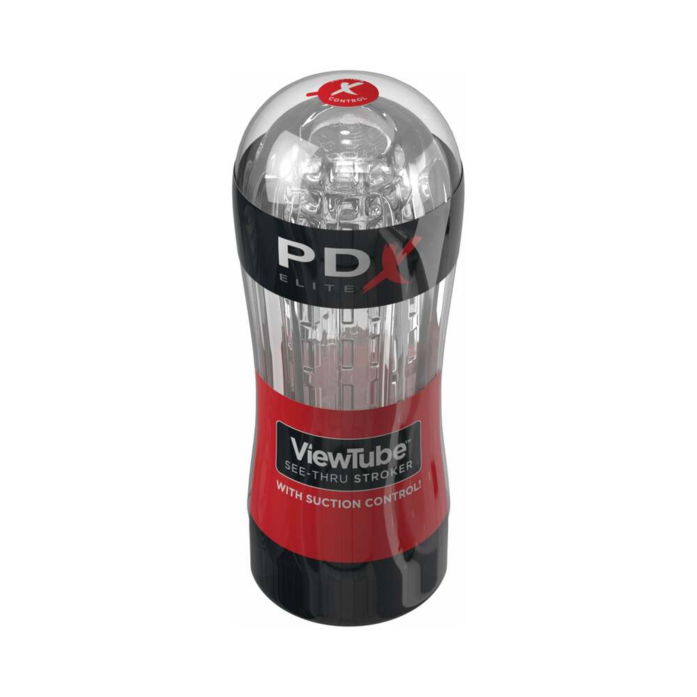 PDX Elite ViewTube Stroker-Clear