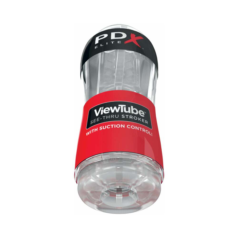 PDX Elite ViewTube Stroker-Clear