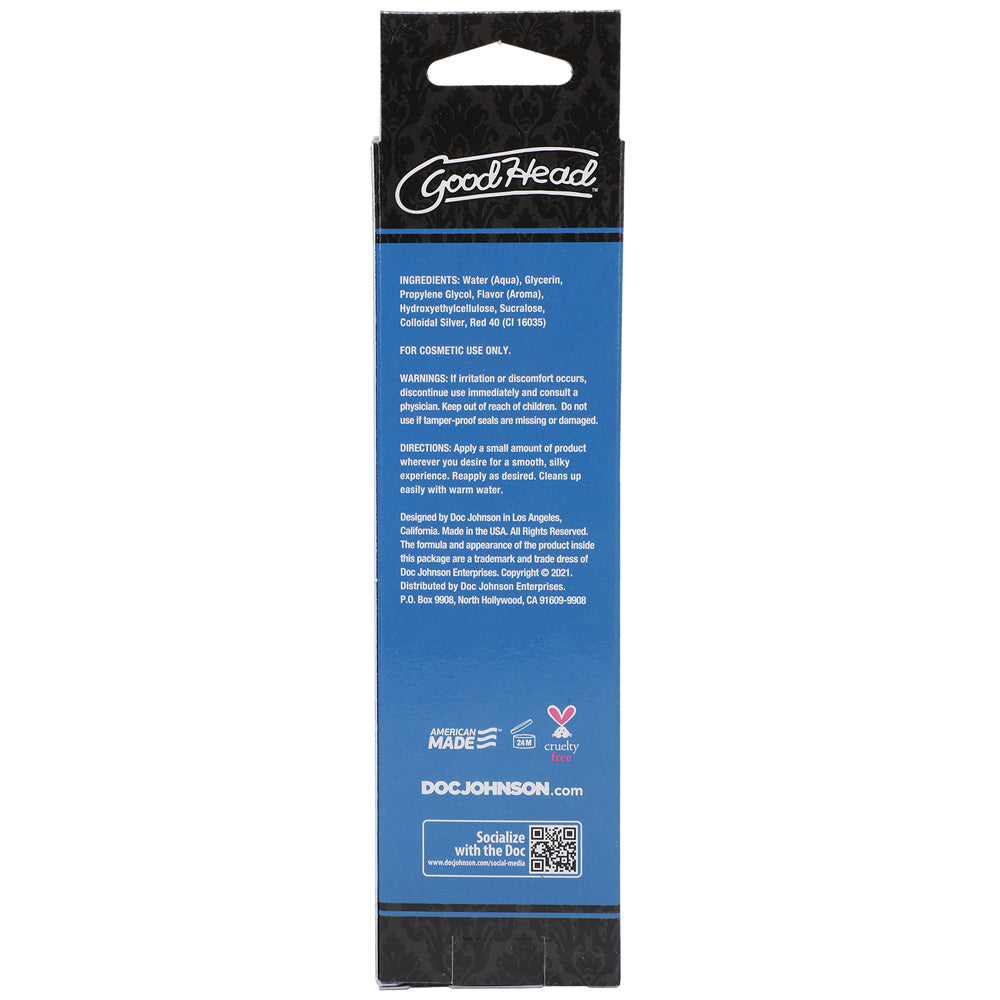GoodHead Slick Head Glide - 4 oz Strawberry