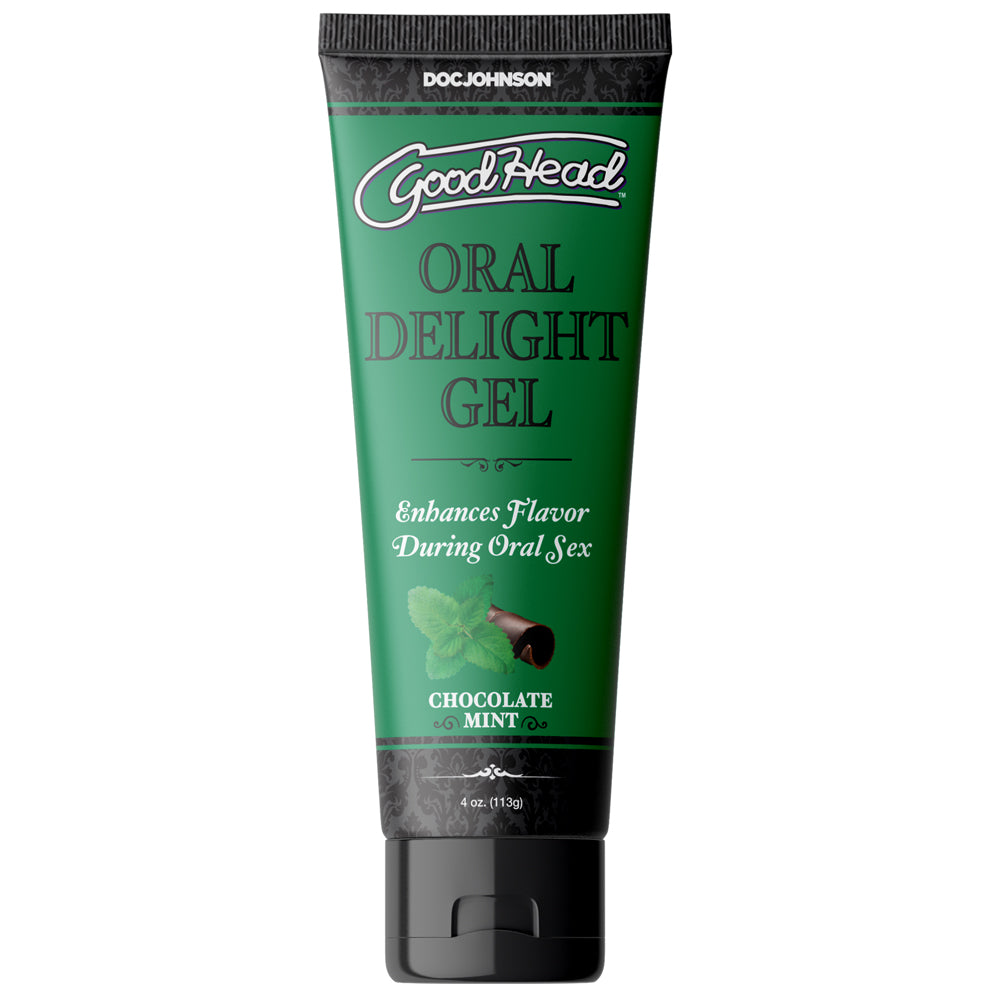 GoodHead Oral Delight Gel - 4 oz Chocolate Mint