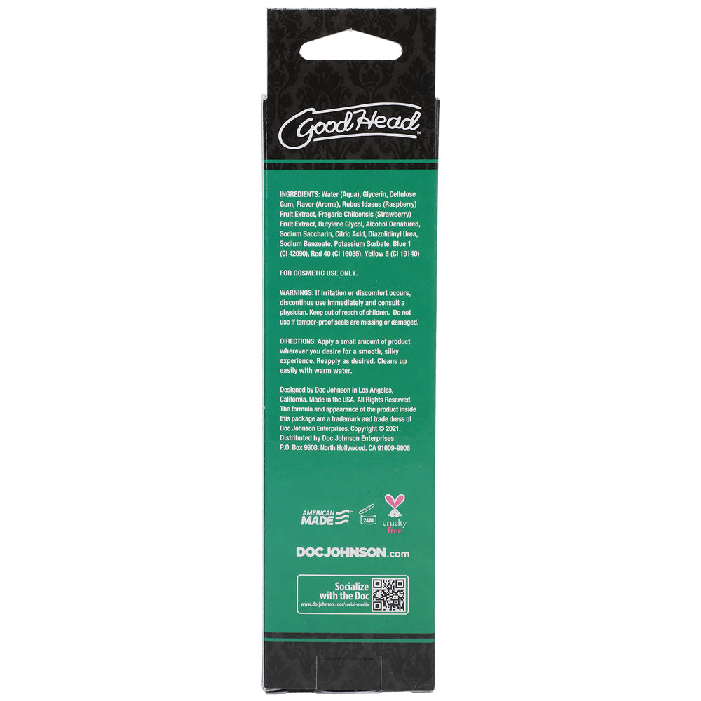 GoodHead Oral Delight Gel - 4 oz Chocolate Mint