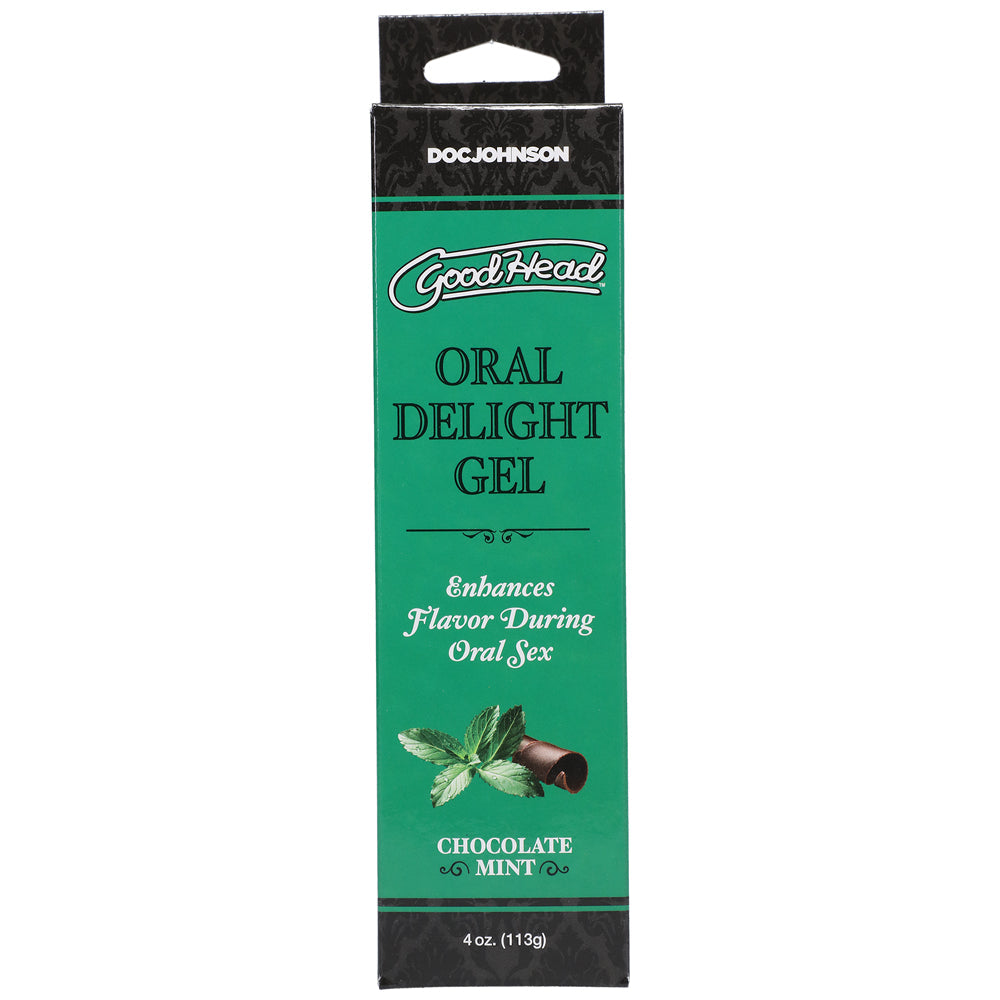 GoodHead Oral Delight Gel - 4 oz Chocolate Mint