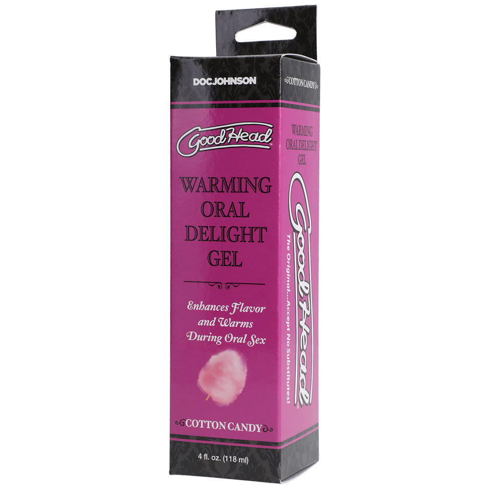 GoodHead Warming Head Oral Delight Gel-Cotton Candy 4oz
